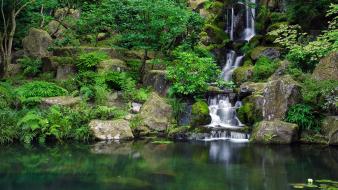 Bliss landscapes nature pasture water wallpaper