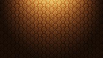 Brown pattern background wallpaper