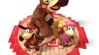 Cgi diddy kong donkey nintendo wii u wallpaper