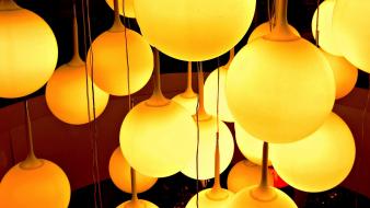 Chandelier lamps wallpaper