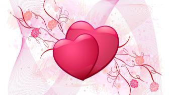 Couple love heart wallpaper