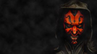 Darth maul star wars artwork wallpaper