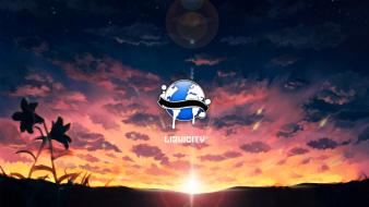 Drum and bass liquicity paintings sunset wallpaper