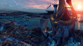 Elder scrolls morrowind temples wallpaper