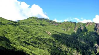 Hills hillside landscapes mountains nature wallpaper