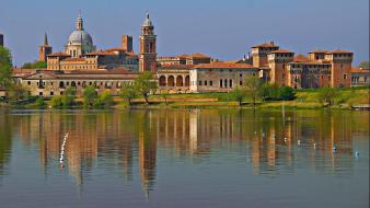 Italia italy mantova architecture castles wallpaper