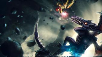 Metroid cosmic shinjuku wallpaper