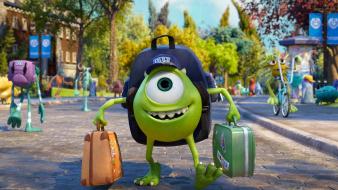 Mike wazowski monsters university movies wallpaper