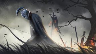 Of third age artwork helmets war warriors wallpaper
