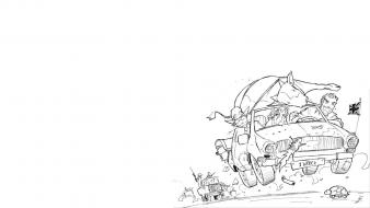 Road trip top gear jolly jack sketches wallpaper