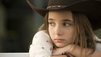 Sad little girl wallpaper