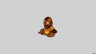 A-team mr. t threadless cartoons classy wallpaper
