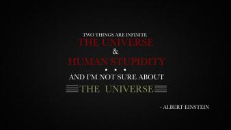 Albert einstein citation infinity phrase quotes wallpaper