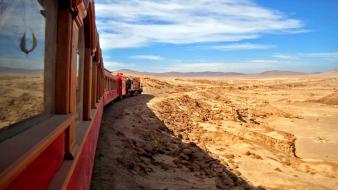 Andes atacama desert chile beige clouds wallpaper
