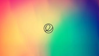 Apple elementary linux ubuntu minimalistic wallpaper