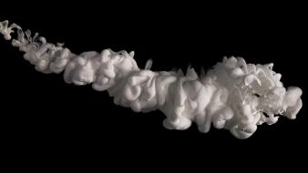 Artwork black and white background minimalistic smoke wallpaper