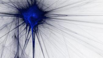 Artwork blue white background wallpaper