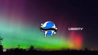 Aurora borealis drum and bass liquicity wallpaper