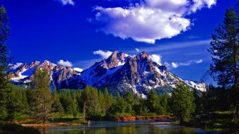 Awesome mountain view wallpaper