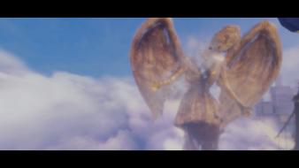 Bioshock infinite elizabeth songbird steam video games wallpaper