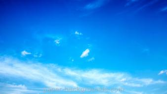 Blue sky wallpaper