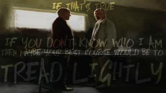 Breaking bad walter white fan art typography wallpaper