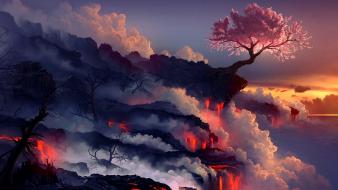Cherry blossom tree wallpaper
