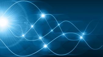 Cool blue wallpaper