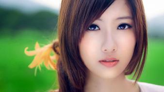 Cute girl face1 wallpaper