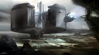 Forerunner halo 4 sparth artwork wallpaper