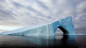 Greenland ice nature ocean water wallpaper
