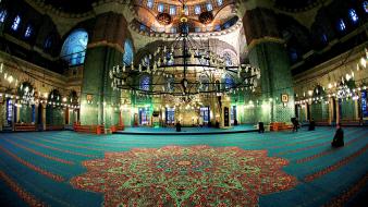 Istanbul turkey yeni camii cities cityscapes wallpaper