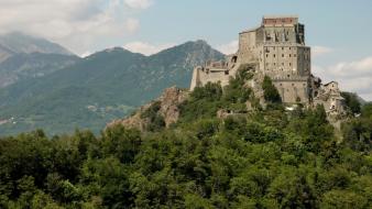 Italia italy sacra di san michele architecture architettura wallpaper