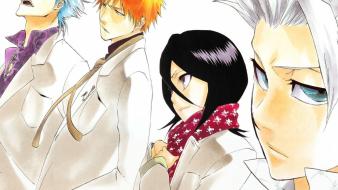 Jaegerjaquez hitsugaya toshiro kuchiki rukia kurosaki ichigo wallpaper