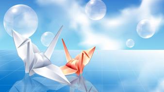 Origami 3d animation wallpaper