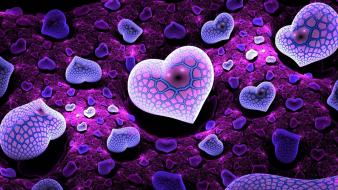 Purple love wallpaper