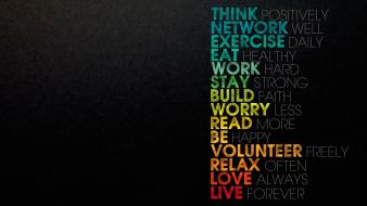 Quotes of life wallpaper
