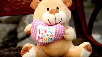 Teddy bear love wallpaper