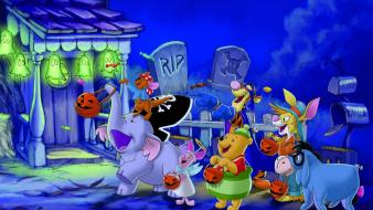 Winnie the pooh halloween wallpaper