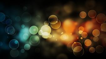 Abstract bubble background wallpaper