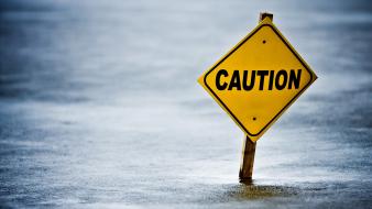 Alert caution sign signs warning wallpaper