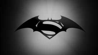 Batman vs superman logo wallpaper