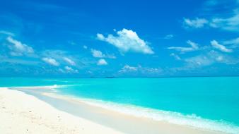 Beach landscape wallpaper