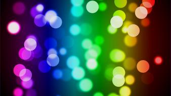 Colorful bokeh background wallpaper