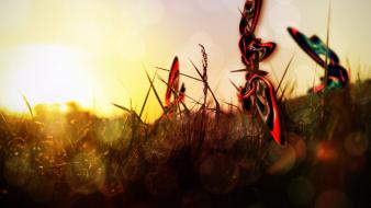 Colors digital art light manipulation natural scenery wallpaper