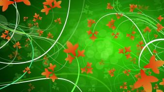 Cool green background desktop wallpaper
