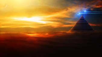 Cool pyramid wallpaper