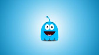 Cute blue background wallpaper