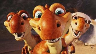 Cute dinosaurs baby wallpaper