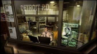 Deus ex: human revolution buildings cities futuristic wallpaper